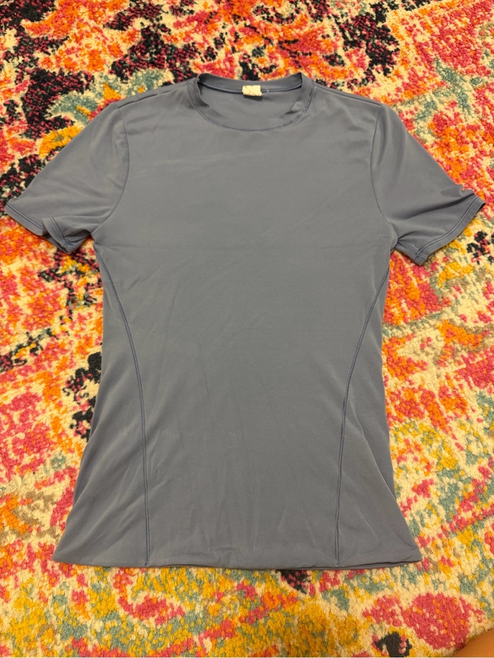 lululemon athletica Women's Crewneck Muscle Tee - Slate Blue Gray